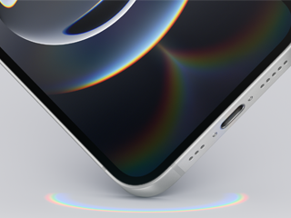 iPhone 16e com frente em Ceramic Shield
